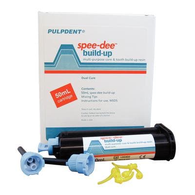 Spee-Dee Build-Up Dual-Cure Core Build-Up Material, 50 ml Automix Cartridge Kit with 30 Mixing Tips, SBU50 thumbnail 23