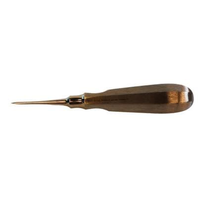 Miltex #301 Apical Surgical Elevator, Single End, Straight Blade, Hexagonal Handle, Stainless Steel, DEL301 thumbnail 8