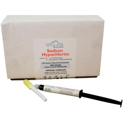 Sodium Hypochlorite Solution, 6%, Prefilled Syringe, 3 cc, 10/Pk, 502350 thumbnail 21