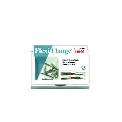 Flexi-Flange Stainless Steel Post Refill, Size 1, Red, 10/Pk, 430-01 thumbnail 12