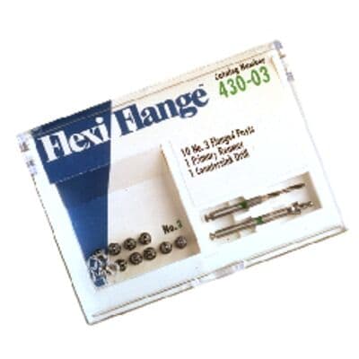 Flexi-Flange Stainless Steel Post Refill, Size 3, Green, 10/Pk, 430-03 thumbnail 8
