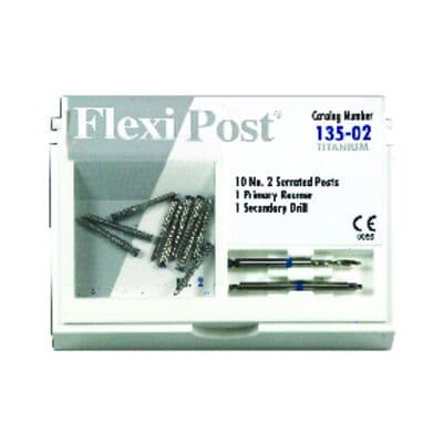Flexi-Post Titanium Prefabricated Split Shank Post Refill Kit, Size 2, Blue, 10/Pk, 135-02 thumbnail 13
