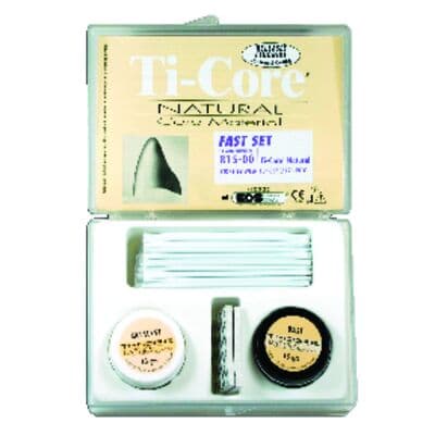 Ti-Core Base & Catalyst Core Build-Up Material, Self-Cure, Fast Set, Complete Kit, Natural A3, 1/Pk, 815-00 thumbnail 15