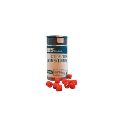Hu-Friedy IMS Color Code Instrument Rings, Regular, Red, Silicone Rubber, 50/Pk, IMS-1286 thumbnail 15