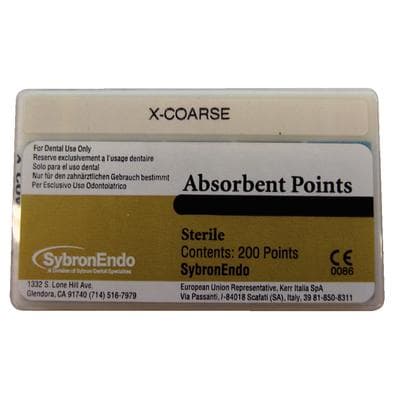 Kerr Absorbent Paper Points, X-Coarse (Extra Coarse), Sterile, Bulk Pack, 200/Pk, 13970 thumbnail 16