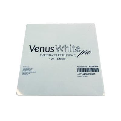 Venus White Pro EVA Whitening Tray Sheets, 0.040" Thick, 5" x 5", 25/Pack, 40005203 thumbnail 9