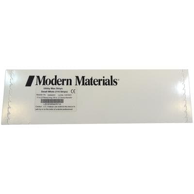 Modern Materials Utility Wax Strips, Small, White, 1/16" x 11", 114/Box, 50094291 thumbnail 11