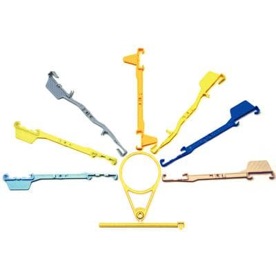 ClikRay K1 Sensor Holder, Size 1, Tan, 5/Pkg, 001-107 thumbnail 9