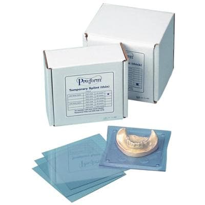 Pro-Form Splint Material, 5" x 5", 0.040" (1.0 mm), Clear, 50/Pk, 9614830 thumbnail 18