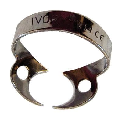 Ivory Rubber Dam Clamp, Wingless Molar, #W14, Stainless Steel, 50057554 thumbnail 12