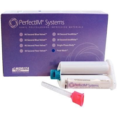 PerfectIM® Systems VPS Impression Material Final Wash Cartridge Kit, 3x50ml Cartridges with 12 Mixing Tips, 21-300800 thumbnail 5