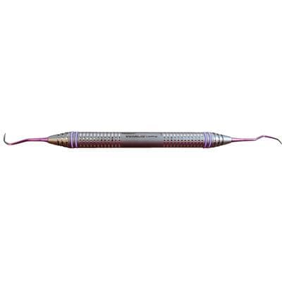 ImplaMate Titanium Implant Scaler, N137 Anterior Scalette, Double End, DuraLite ColorRings Handle, CEISN137M thumbnail 10