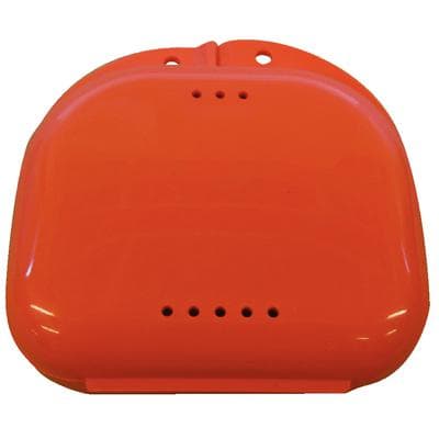 Plasdent Chroma Retainer Box with Label, Salmon, 3-1/8"W x 3"L x 1"H, 12/Pkg, CR2000-5X thumbnail 7