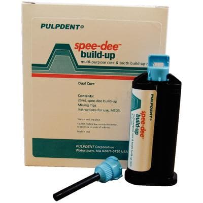 Spee-Dee Build-Up Dual-Cure Core Build-Up Material, 25 ml Automix Cartridge Kit with 20 Mixing Tips, SBU thumbnail 17