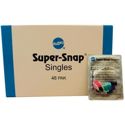 Super-Snap Disposable Singles Finishing & Polishing Disks, CA Mandrel, Mini/Standard, Assorted Grit, 48/Pk, 0501 thumbnail 16