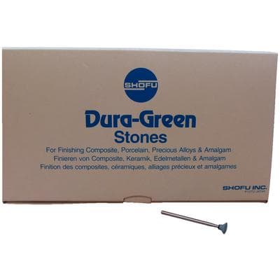 Shofu Dura-Green Stones, HP Handpiece, Inverted Cone IC5, ISO #070, Silicon Carbide, 72/Pk, HG18 thumbnail 15