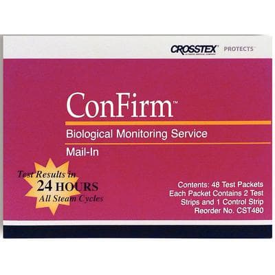 ConFirm Mail-In Sterilizer Monitoring Service, 3-Strip Test, 48 Tests/Box, CST480 thumbnail 17
