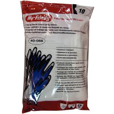 IMS Lilac Nitrile Utility Gloves, Extra Large (Size 10), Powder-Free, Flock-Lined, 3 Pair/Box, 40-066 thumbnail 11