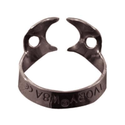 Ivory Rubber Dam Clamp, Wingless, #W8A, Stainless Steel, Molar, 50057536 thumbnail 16