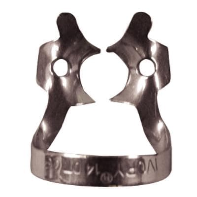 Ivory Tiger Rubber Dam Clamp #14DT, Winged, Molar/Distal Access, Serrated, Stainless Steel, 1/Pk, 50057857 thumbnail 10