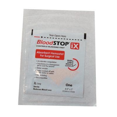 BloodSTOP iX Hemostatic Dressing, 0.5" x 2", 24/Box thumbnail 3