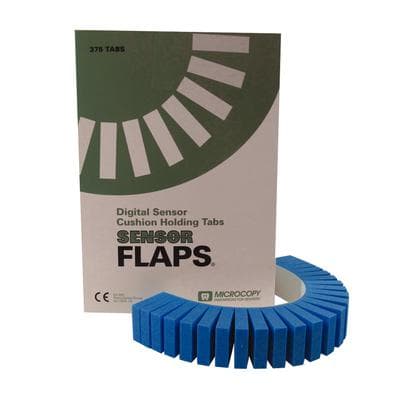 Microcopy Sensor Flaps, Long, Blue, Cushioned Bite Tabs for Film & Digital Sensors, 375/Box, FLS thumbnail 17