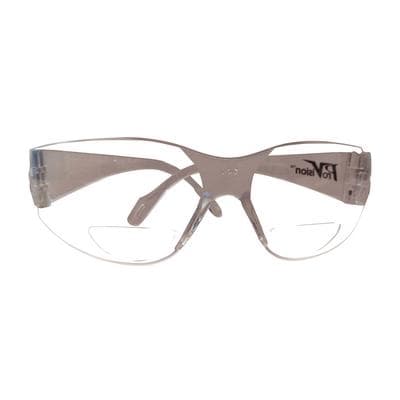 Palmero Cool Wraps Bifocal Safety Eyewear, 2.0 Diopter, Clear Frame/Clear Lens, 3730C thumbnail 15