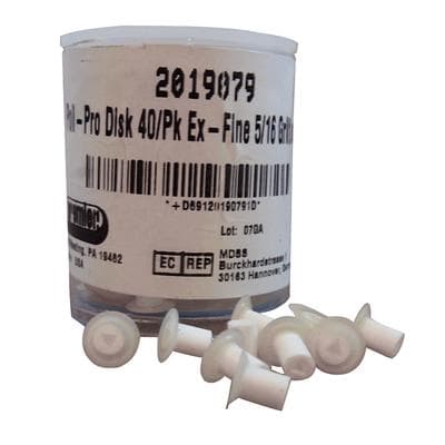Premier Poli-Pro Disc Composite Polishers, Refill, Extra-Fine, Double-Sided Grit, 5/16" (8mm), White, 40/Pk, #2019079 thumbnail 15
