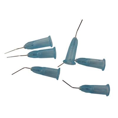 Pulpdent Pre-Bent Syringe Applicator Tips, 25 Gauge x 1/2", Light Blue, Luer Lock, 100/Pk, 25B100 thumbnail 22