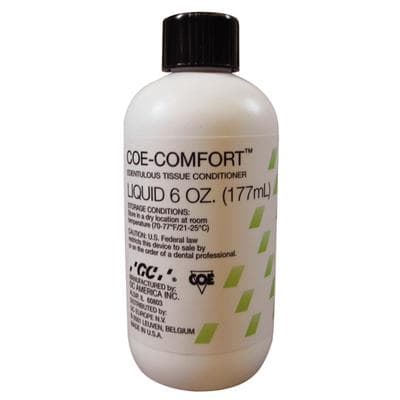 Coe-Comfort Edentulous Tissue Conditioner, Liquid Refill, 6 oz, 1/Pk, 341091 thumbnail 15