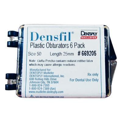 Densfil Thermal Endodontic Obturators, Plastic, #50, 25mm, Yellow, 6/Pkg, 669205 thumbnail 16