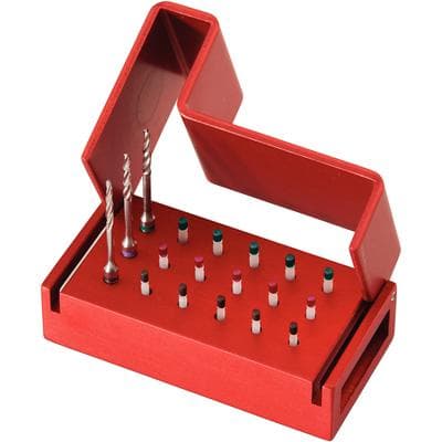 FibreKleer 4X Original Fiber Post and Drill Kit, 15 Posts (5 each 1.00mm, 1.25mm, 1.50mm) and 3 Drills, N83C thumbnail 13