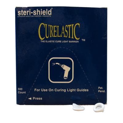 Curelastic Curing Light Barrier Sleeves, Small/Medium (7-10mm), Latex-Free, 500/Box, 088-065 thumbnail 17