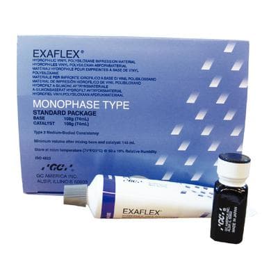 EXAFLEX® Monophase Hydrophilic VPS Impression Material, Purple, Standard Pack, 74 mL Base + 74 mL Catalyst, 1/Pk, 138401 thumbnail 8