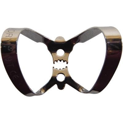 Ivory Tiger Rubber Dam Clamp, #9T, Winged, Anterior/Labial, Serrated Jaws, Stainless Steel, 1/Pk, 50057855 thumbnail 12