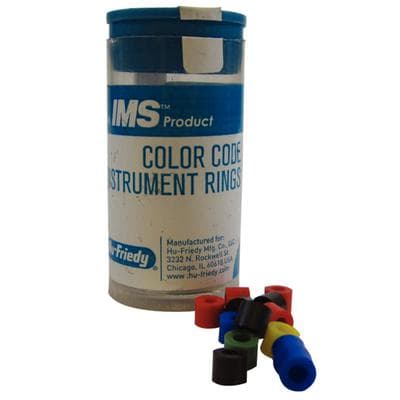 Hu-Friedy IMS Color Code Instrument Rings, Regular, Assorted Colors, Silicone, 90/Pkg, IMS-1280 thumbnail 12