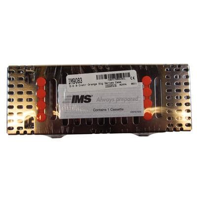 Hu-Friedy IMS Signature Series Double-Decker Cassette, 8-Instrument, Two-Tier, Orange, 3" x 8" x 1.5", 1/Pk, IM9083 thumbnail 9