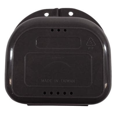 Plasdent Chroma Retainer Box, Dark Gray, Vented, Hinged Lid, 3-1/8"W x 3"L x 1"H, 12/Pk, CR2000-9X thumbnail 9