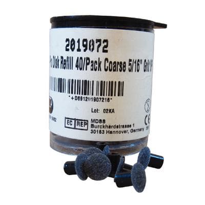 Poli-Pro Disc Composite Polishers, Refill, 5/16", Coarse, Grit Up, Black, 40/Pk, 2019072 thumbnail 15