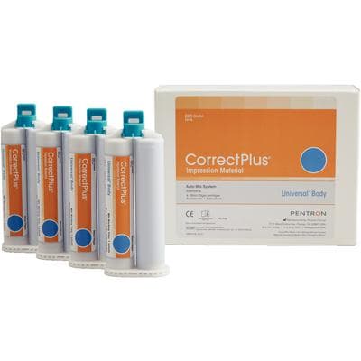 Correct Plus VPS Impression Material, Universal Body, Regular Set, 50 ml Cartridges, 4/Pk, Q34DA thumbnail 13