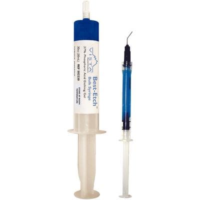 Best-Etch Etching Gel, 37% Phosphoric Acid, Standard Kit, 1.2 ml Syringes, Blue, 4/Pk, 502115 thumbnail 20