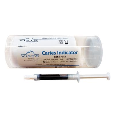 Vista-Green Caries Indicator, Prefilled Syringe Refill Pack, 1.2 ml, Green, 4/Pk, 502755 thumbnail 11