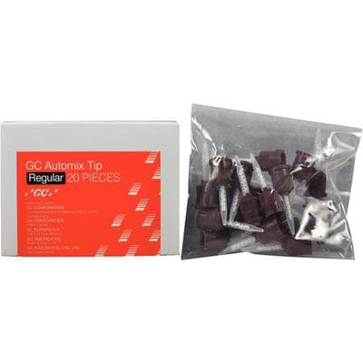 G-Cem Automix Mixing Tips, Regular, Brown, 20/Box, 002902 thumbnail 17