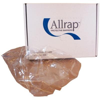 Allrap Headrest Cover, 11 1/2" x 10", Clear Plastic, 250/Pkg, HRCS250 thumbnail 6
