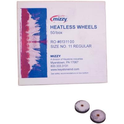 Mizzy Heatless Wheels #11 Regular Grit, Gray, 1/8" x 5/8" (3.1mm x 15.8mm), 50/Box, 1900200 thumbnail 6