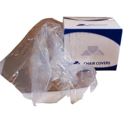 Plasdent Full Plastic Dental Chair Cover Sleeves, Clear, 33" x 54", 200/Pk, PS105 thumbnail 16