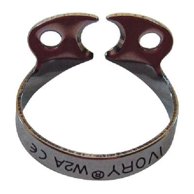 Ivory Stainless Steel Rubber Dam Clamp, Wingless, #W2A, Bicuspid/Premolar, 50057512 thumbnail 15