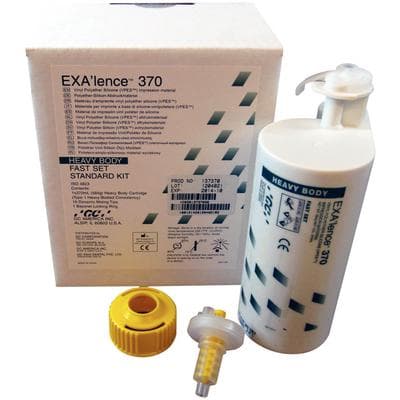 EXA'lence VPES Impression Material, Standard Kit, Heavy Body, Fast Set, 370 ml Cartridge, 1/Pk, 137370 thumbnail 11