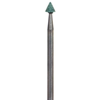 Shofu Dura-Green Silicon Carbide Finishing Stones, CN2 Pointed Cone, CA (Contra Angle) Shank, Green, 12/Pk, 0053 thumbnail 8
