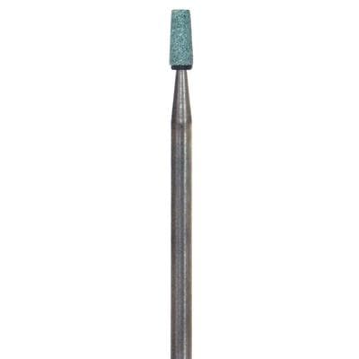 Dura-Green Stones, TC2 Tapered Cylinder, CA (Contra Angle), Silicon Carbide, Green, 12/Pack thumbnail 7